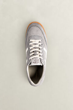 Beylana Suede Sneakers — CONCRETE GREY 2