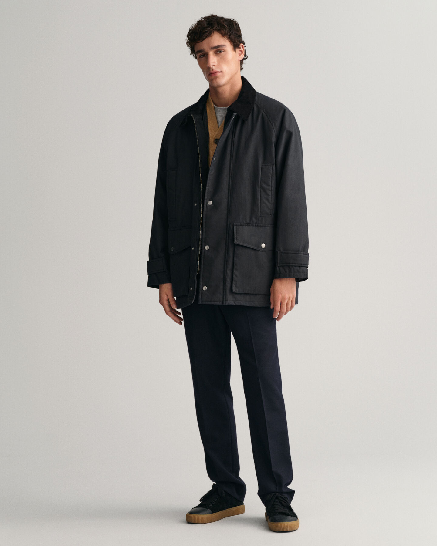 Waxed Cotton Jacke