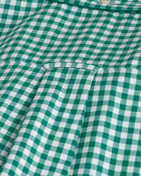 Regular Fit Classic Gingham Popeline Kurzarmhemd