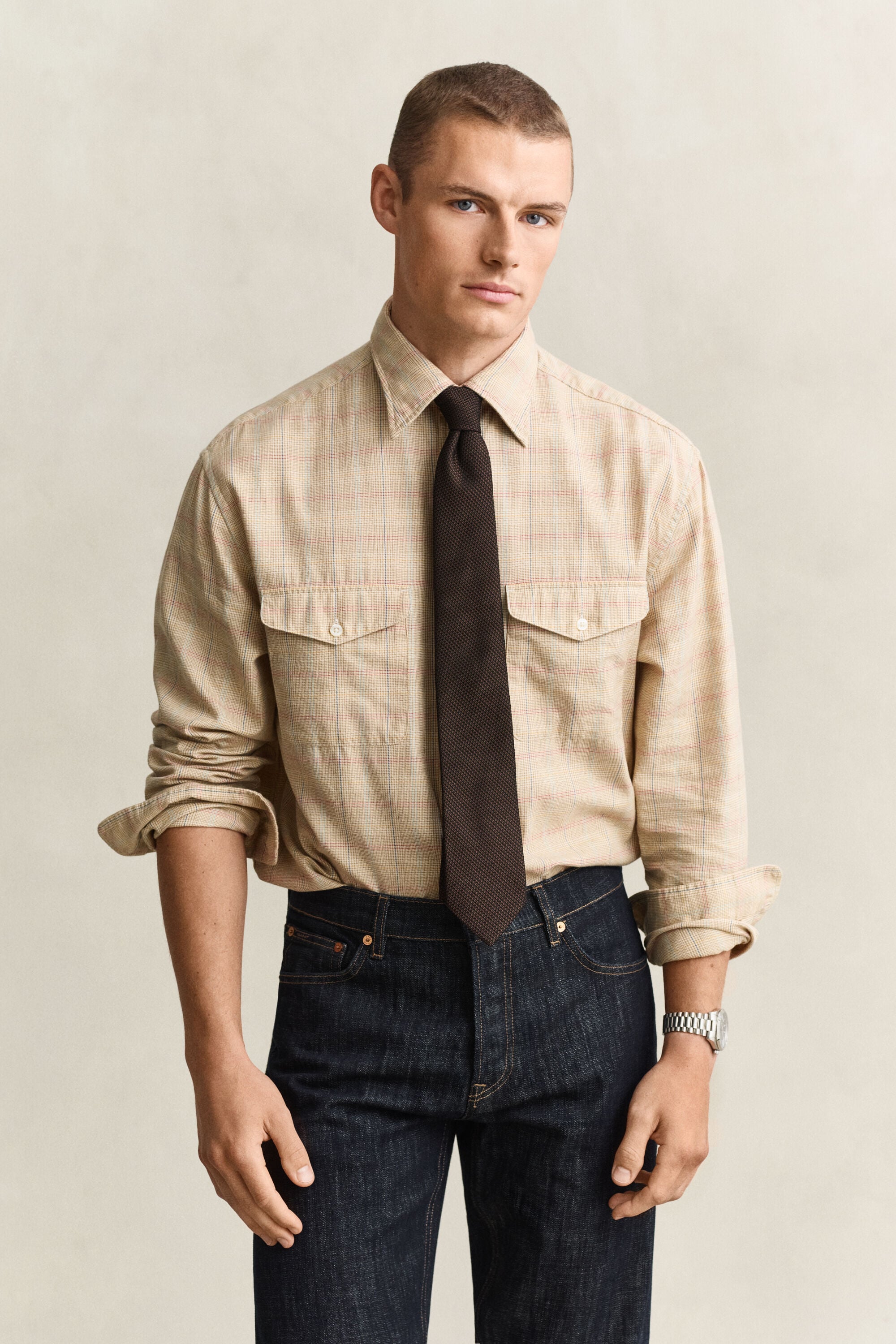 80s Flannel Replica Hemd