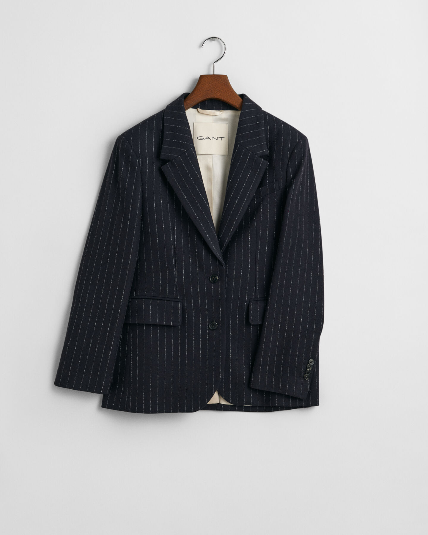 Regular Fit Pinstripe Blazer