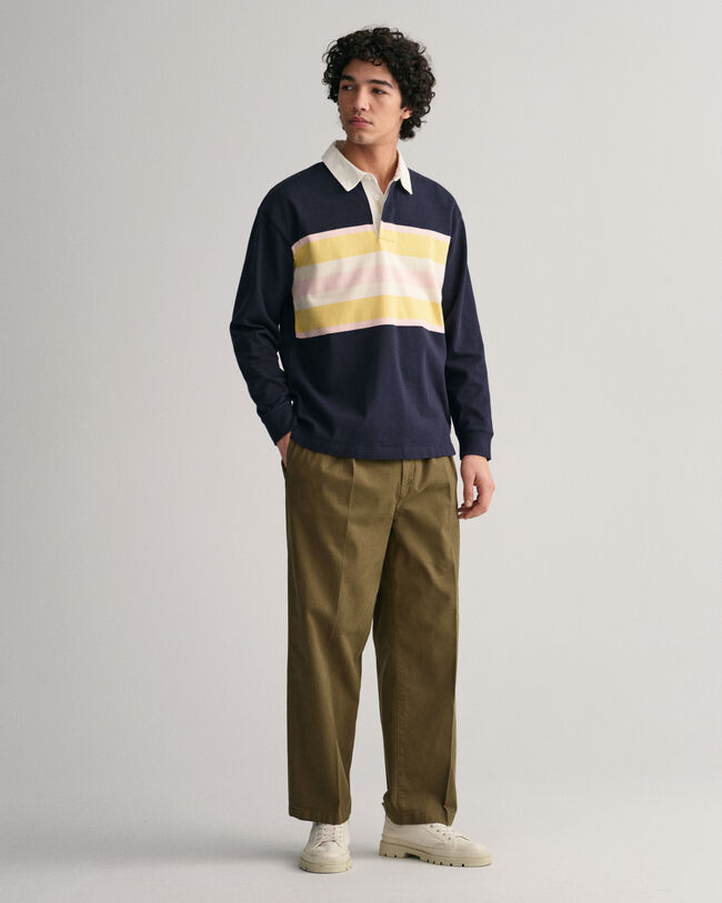 Rugger im Blockfarbendesign