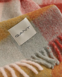 Karierter Schal aus Alpaka-Woll-Gemisch