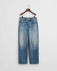 Rigid Jeans mit geradem Bein