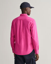 Regular Fit Sunfaded Oxford-Hemd