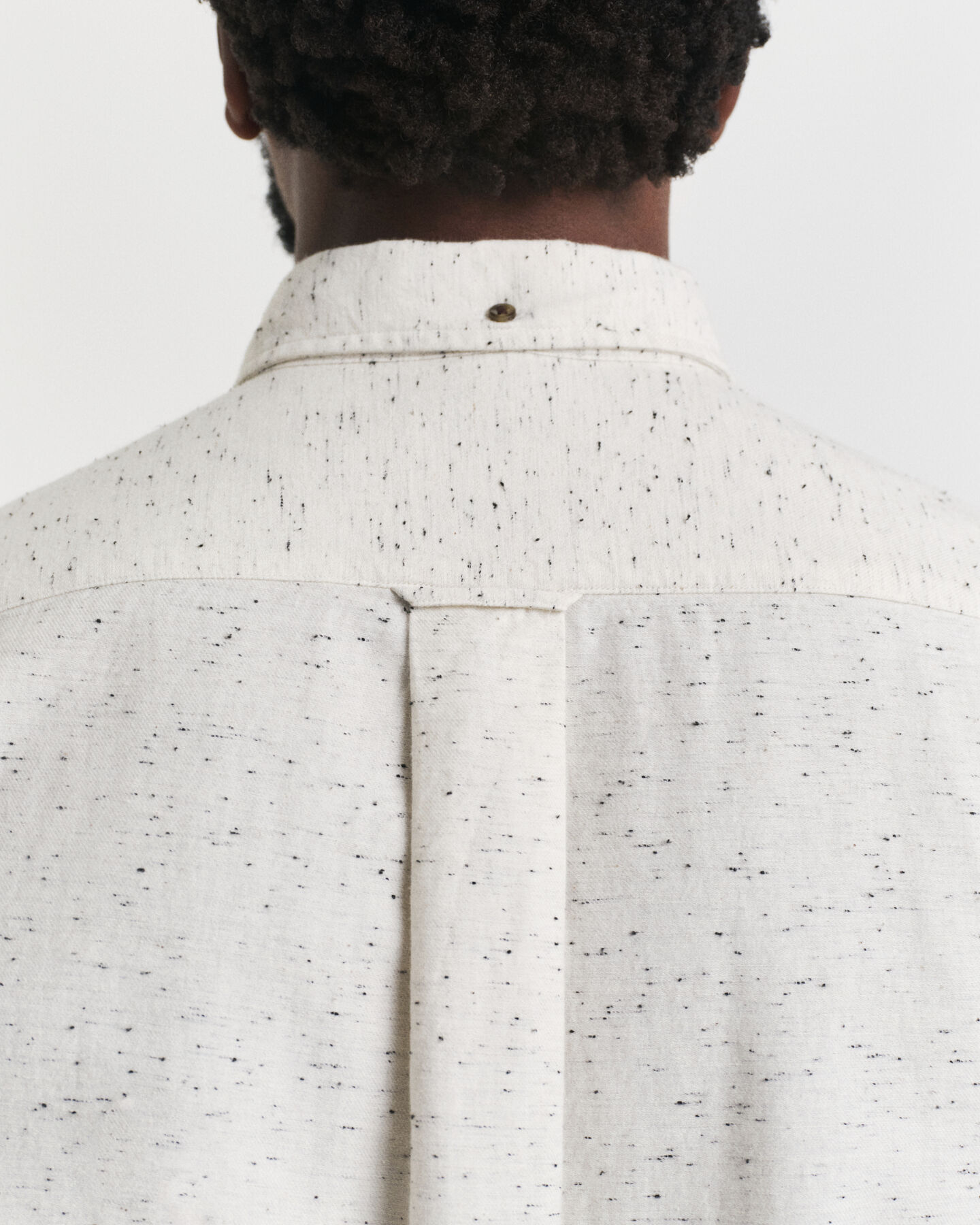 Regular Fit Flanellhemd mit Noppengarn