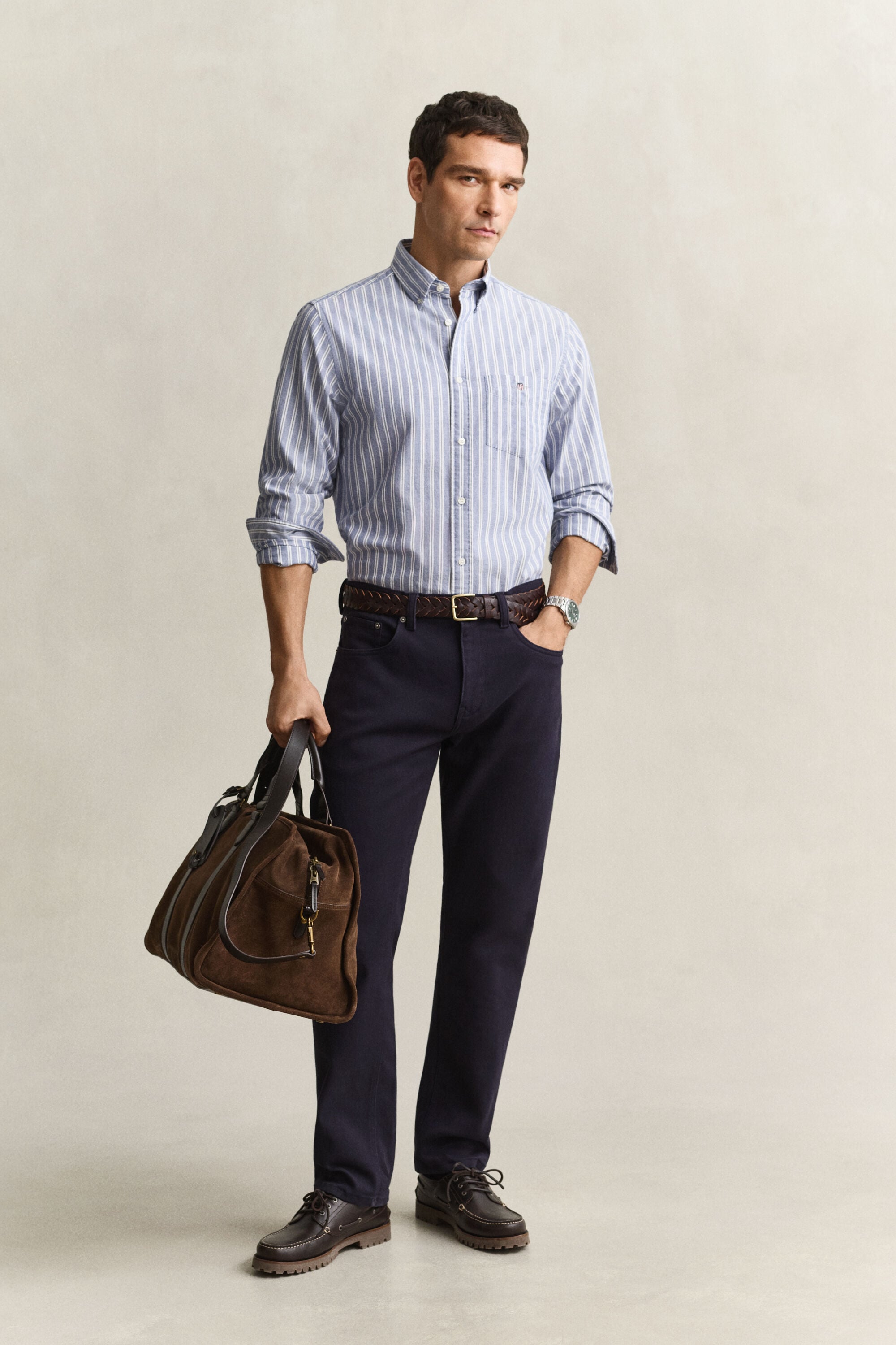 Classic Oxford-Hemd mit Streifen