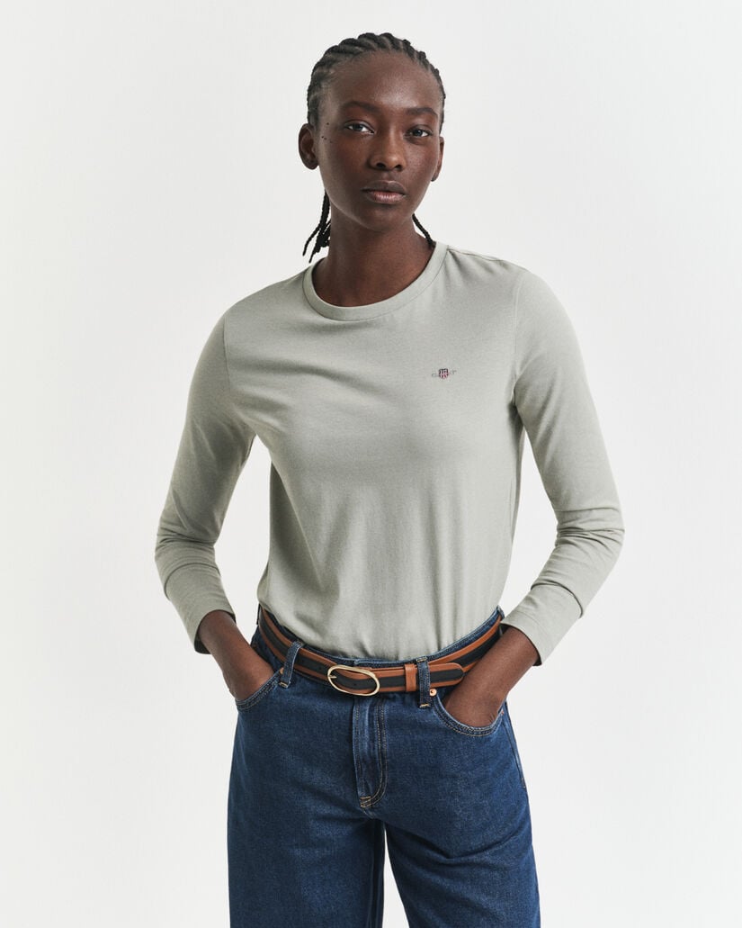 Shield Langarm-T-Shirt