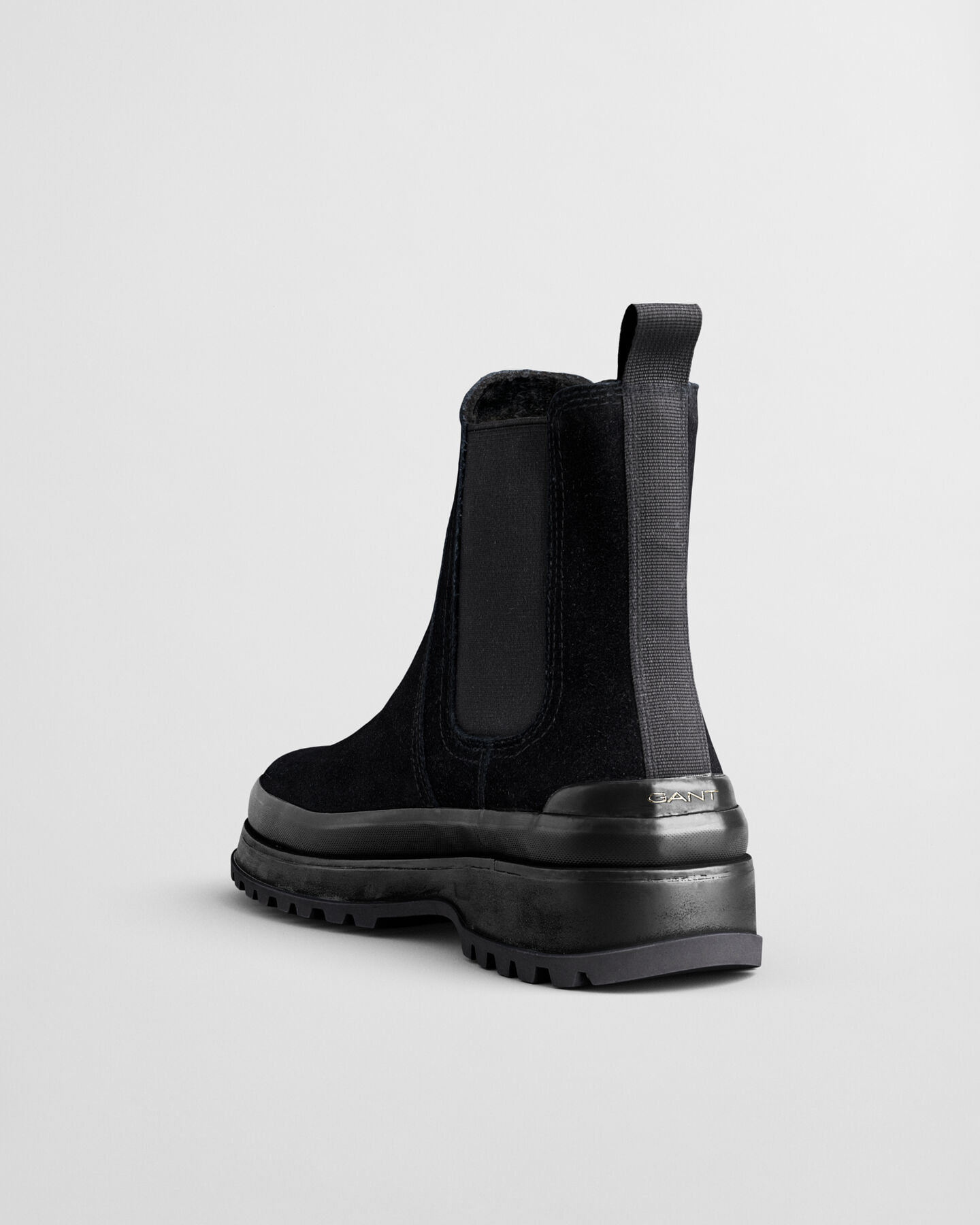 Wintly Chunky Chelsea Boot aus Veloursleder