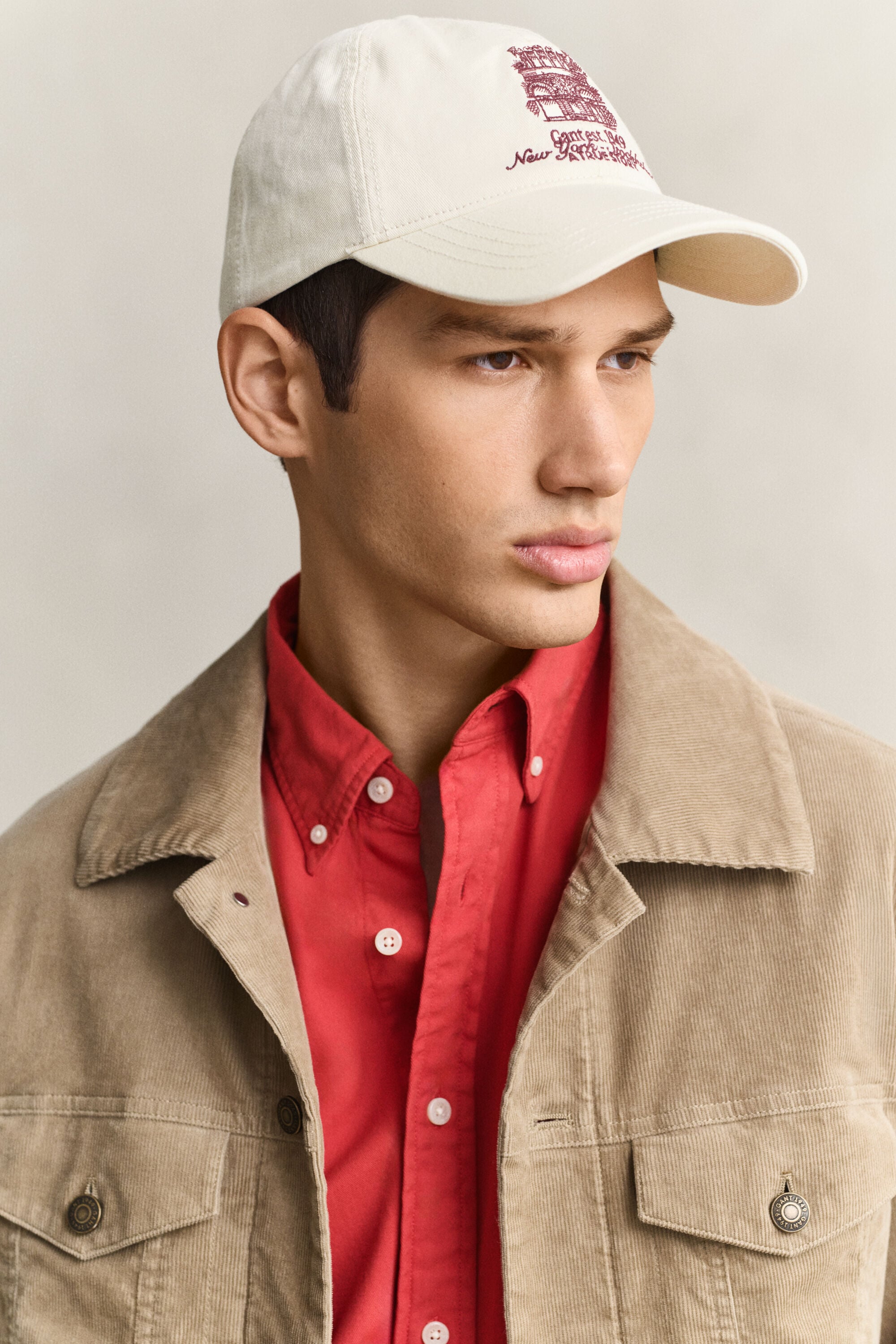 Trucker-Jacke aus Cord