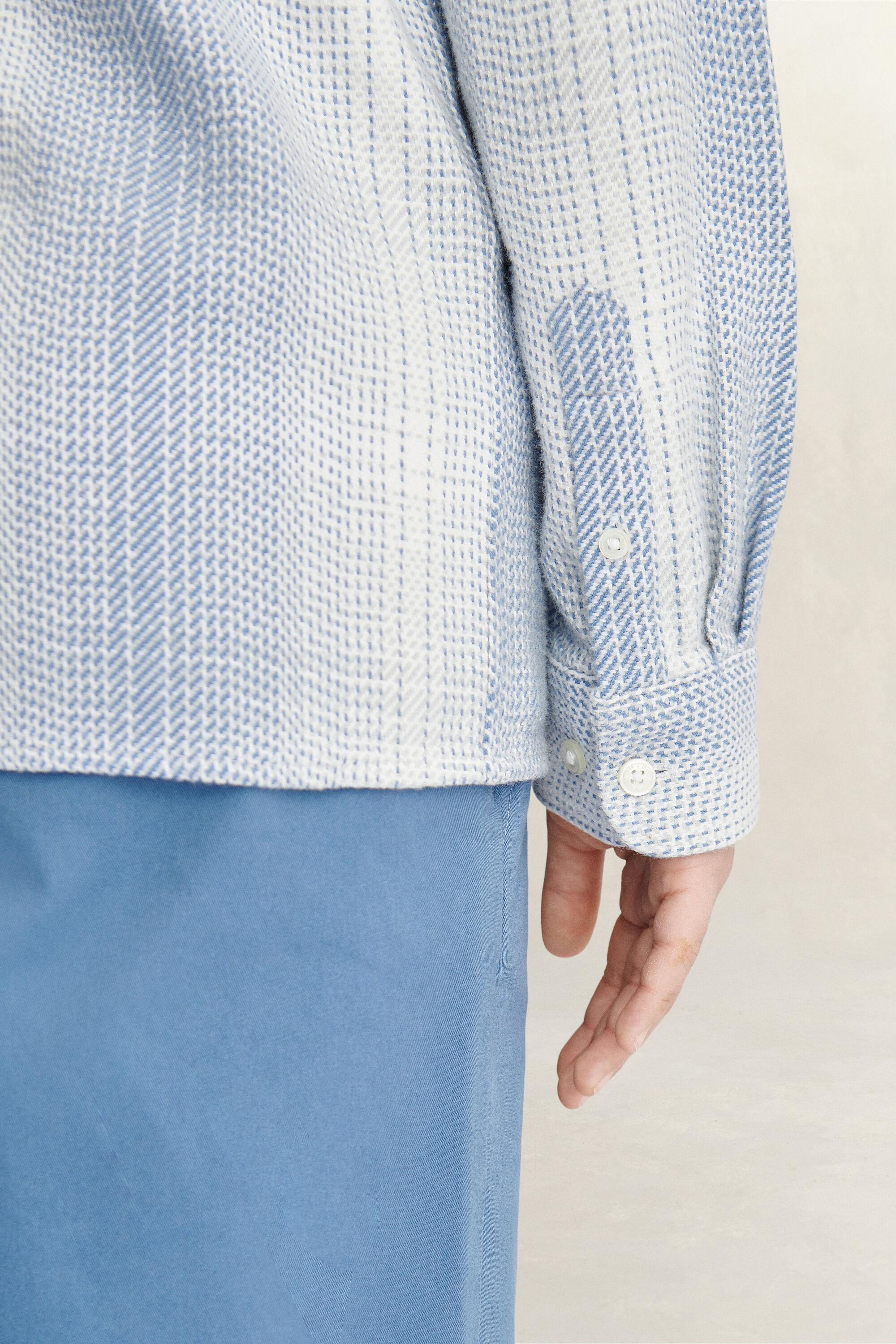 Teen Boys Hemdjacke mit Karomuster