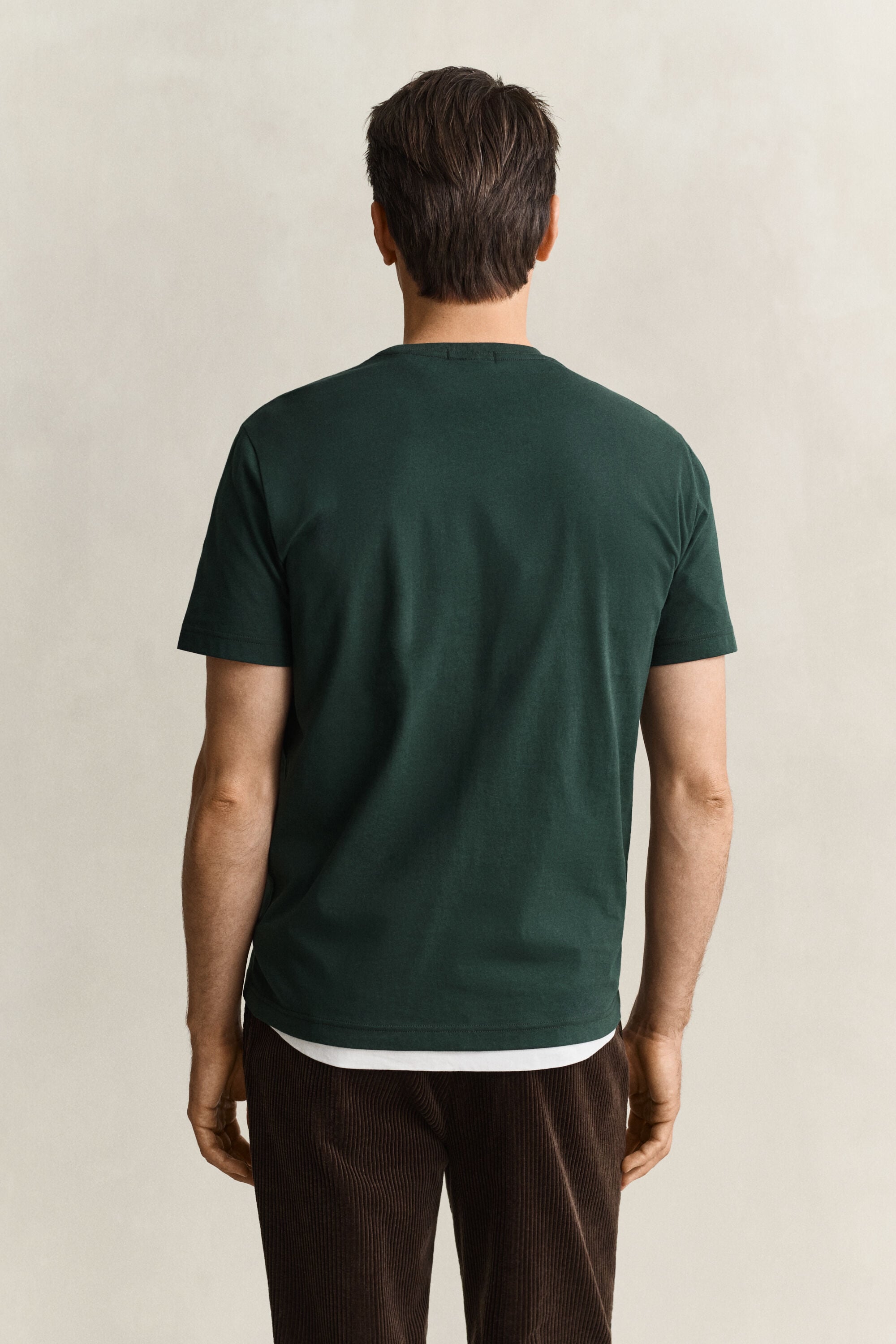 Regular Shield T-Shirt — TARTAN GREEN