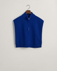 Wollstrick Bib mit Reißverschluss