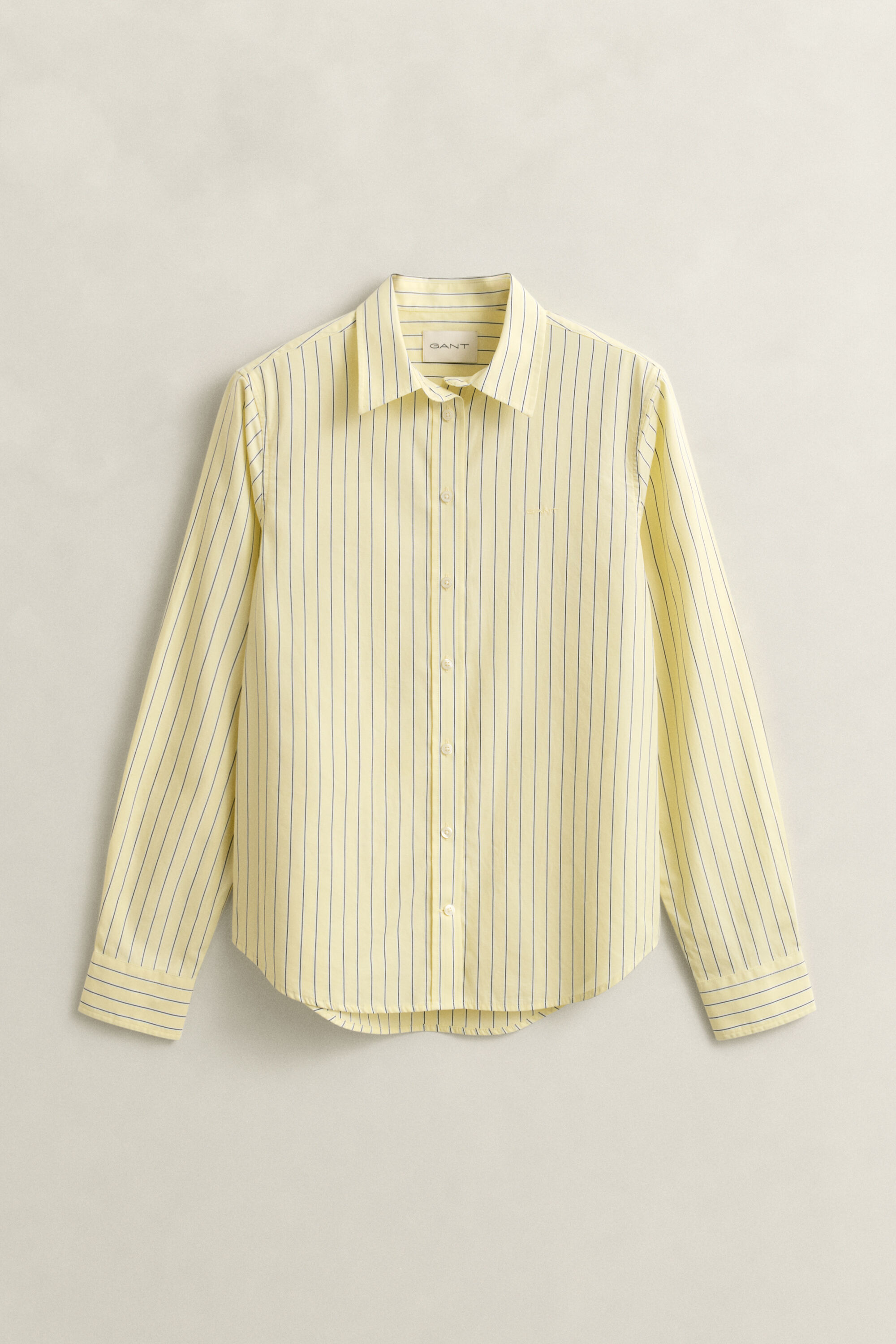 Regular Fit Classic Popeline Hemd mit Streifen