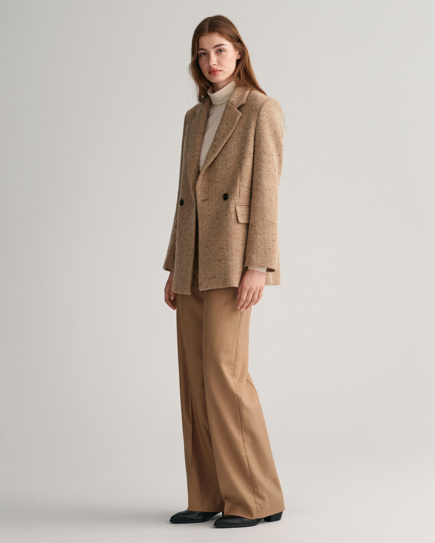 Hochbundhose mit geradem Bein