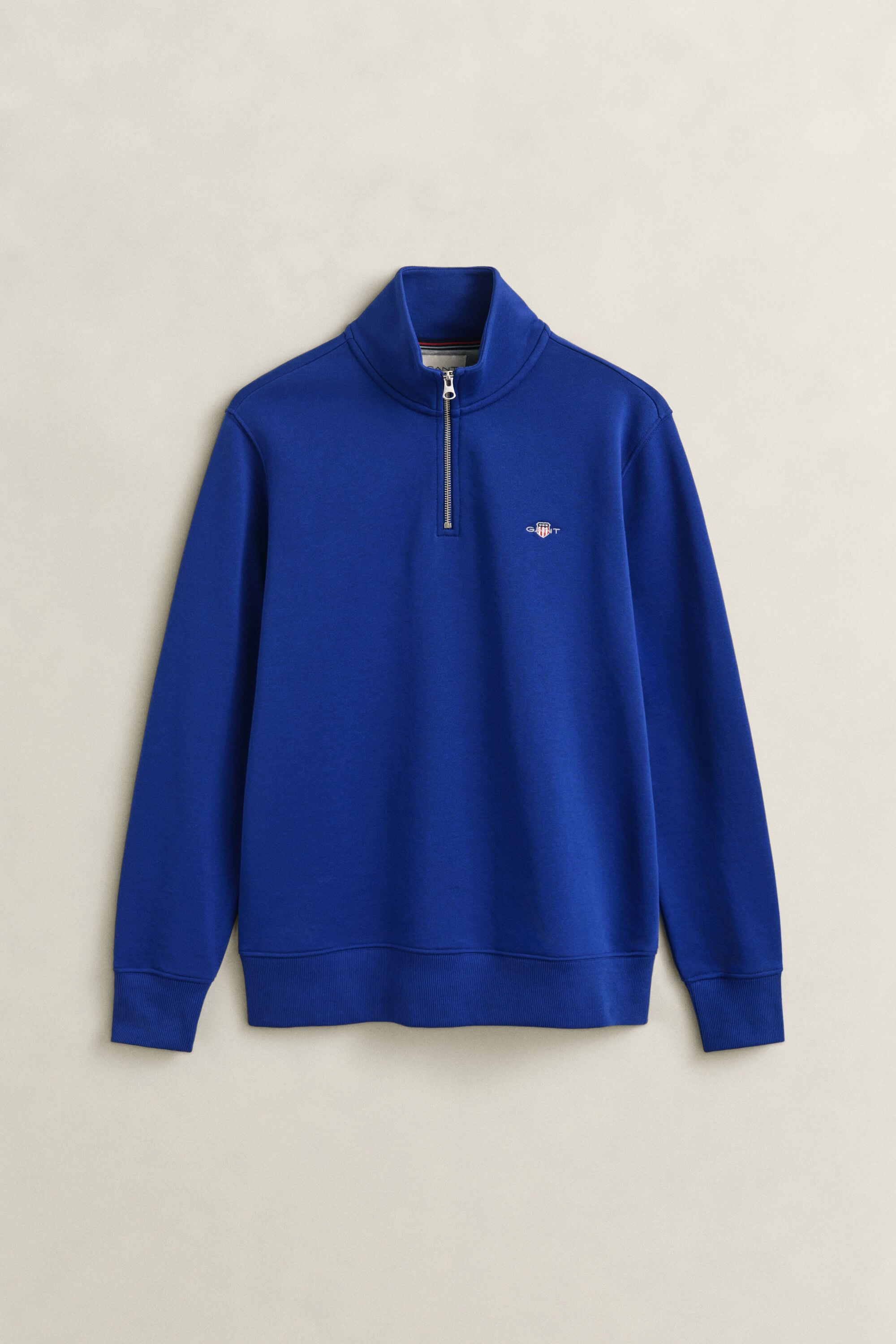 Shield Sweatshirt mit halblangem Reißverschluss