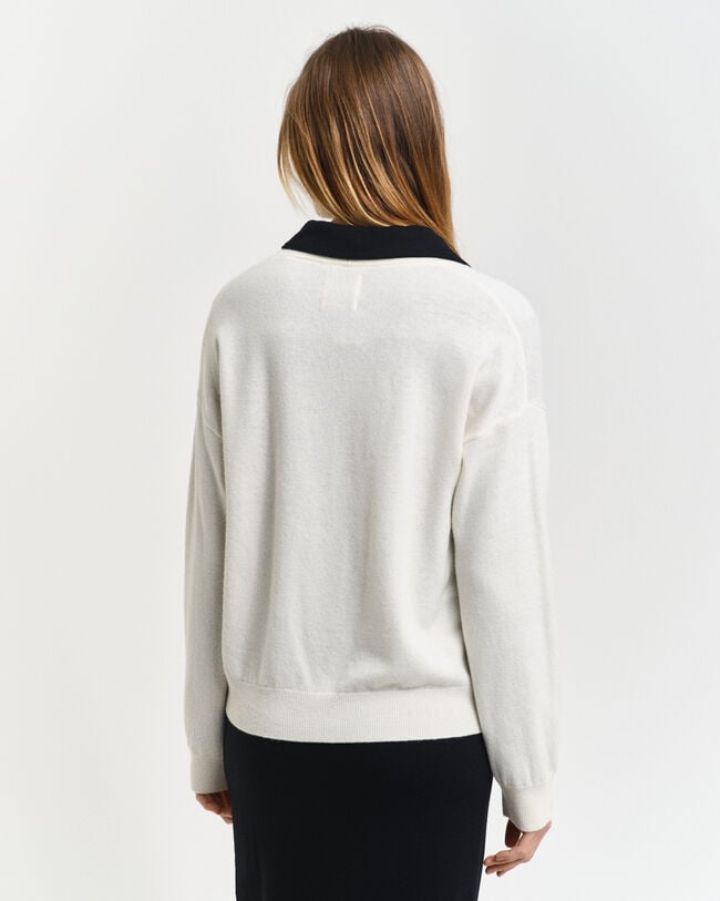 Superfine Lambswool Strickjacke