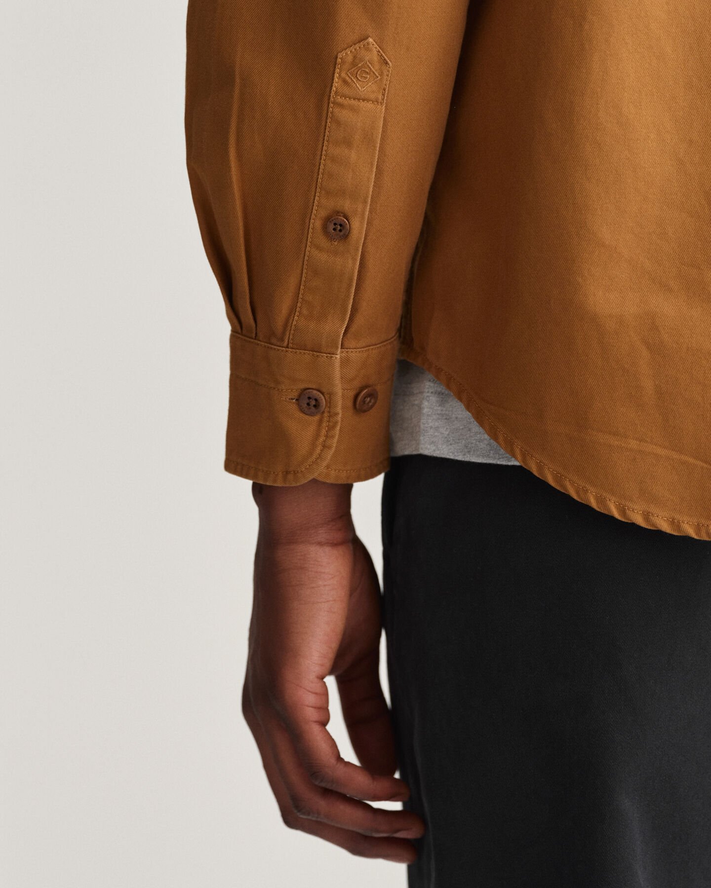 Relaxed Fit Twill Hemd