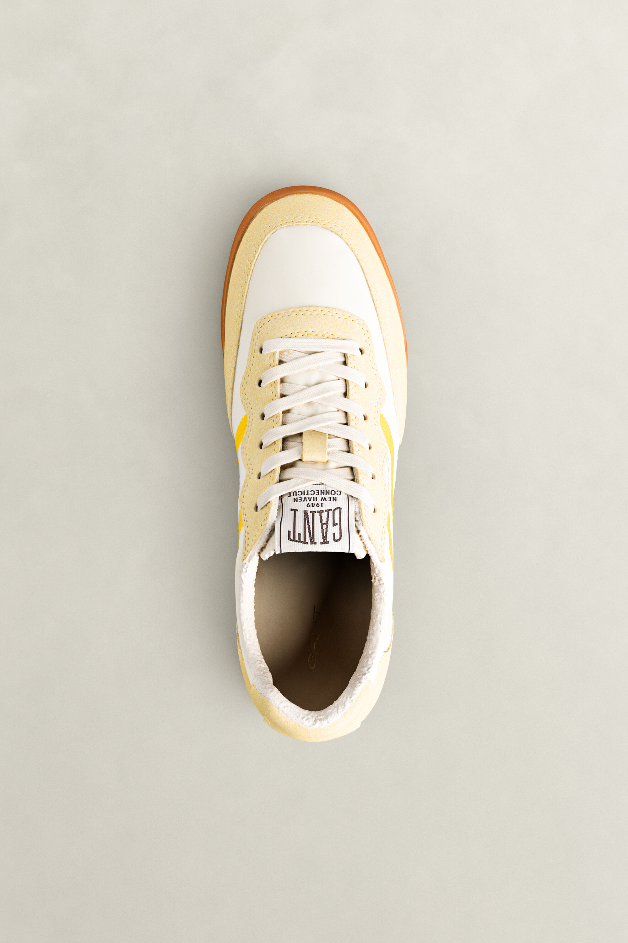 Beylana Suede Sneakers — DAFFODIL YELLOW