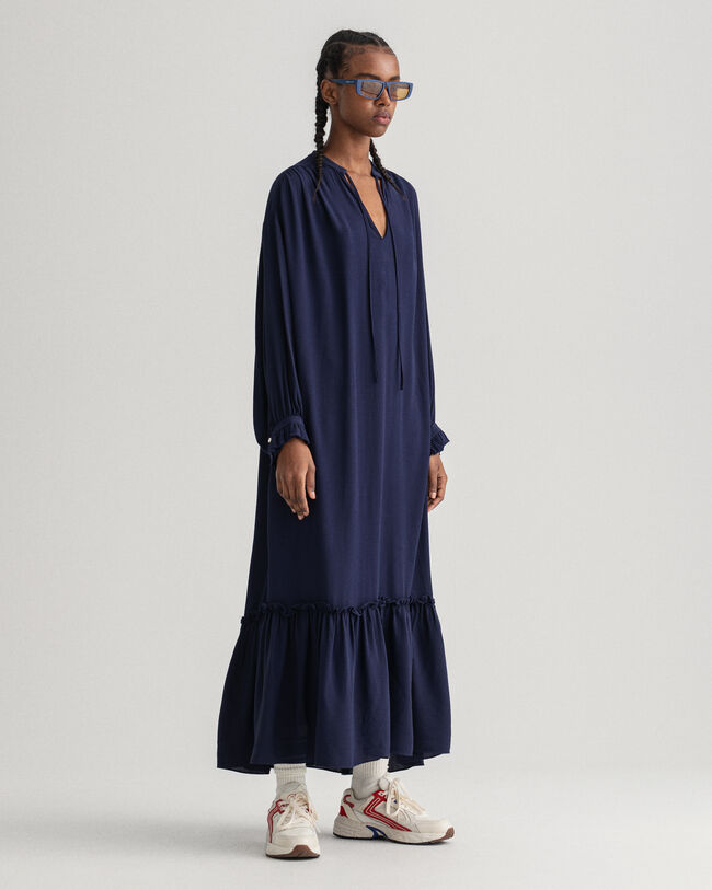 Wrinkle Schlupfkleid