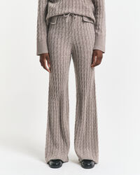 Zopfstrick Hose aus Wolle