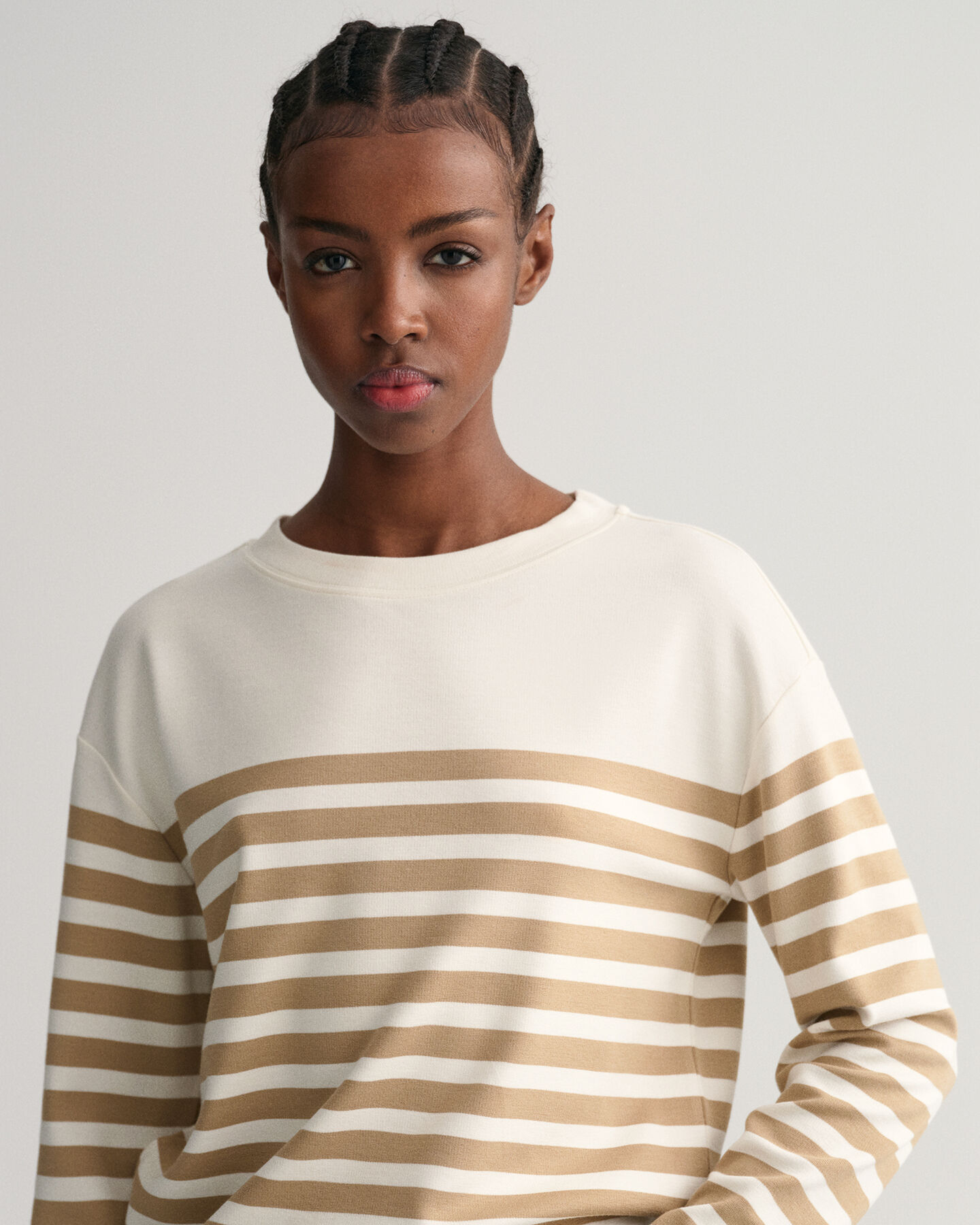 Langarm-T-Shirt mit Streifen