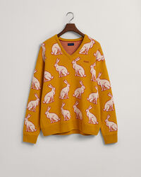 Lunar New Year V-Neck Pullover