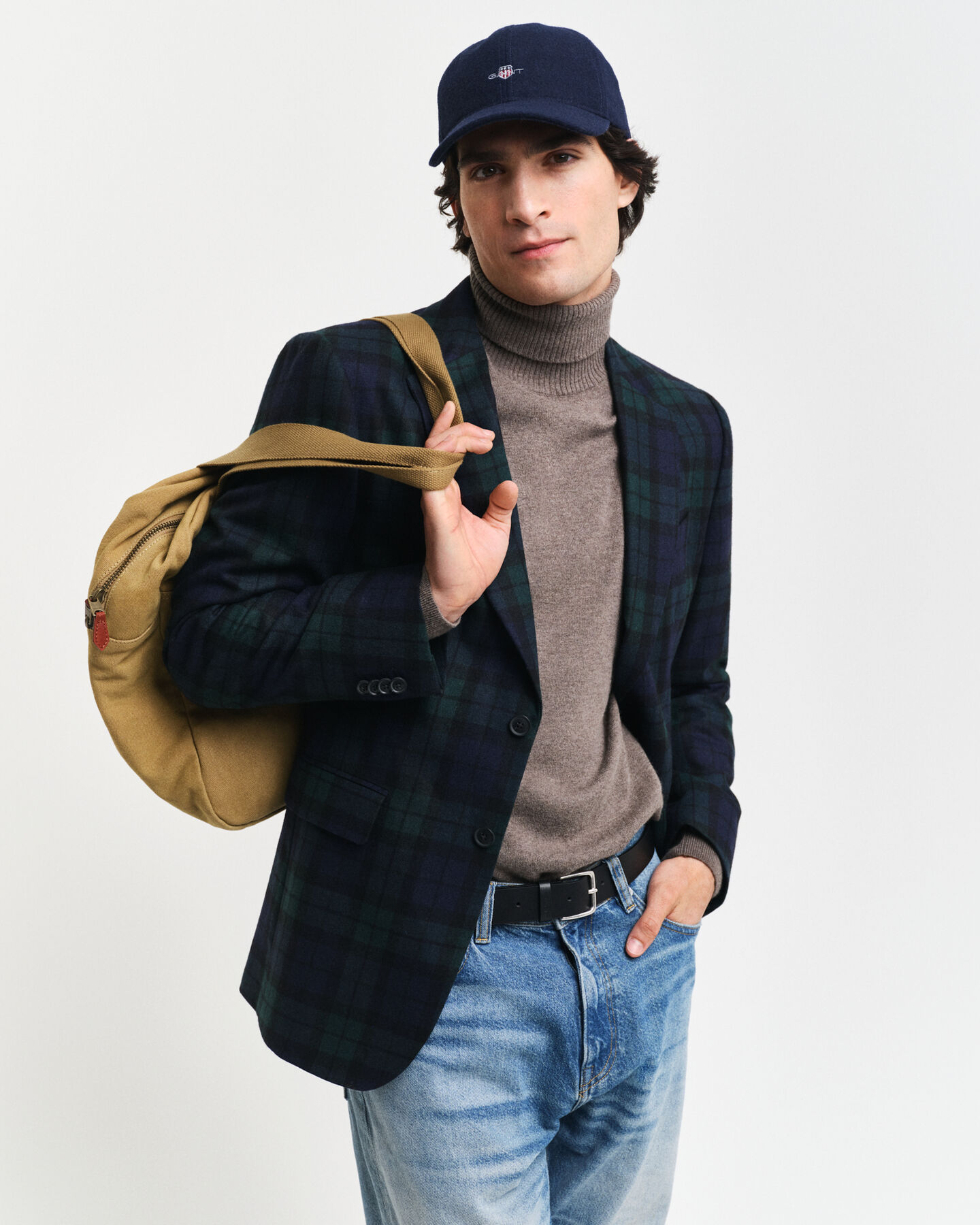 Sakko mit Black-Watch-Karomuster