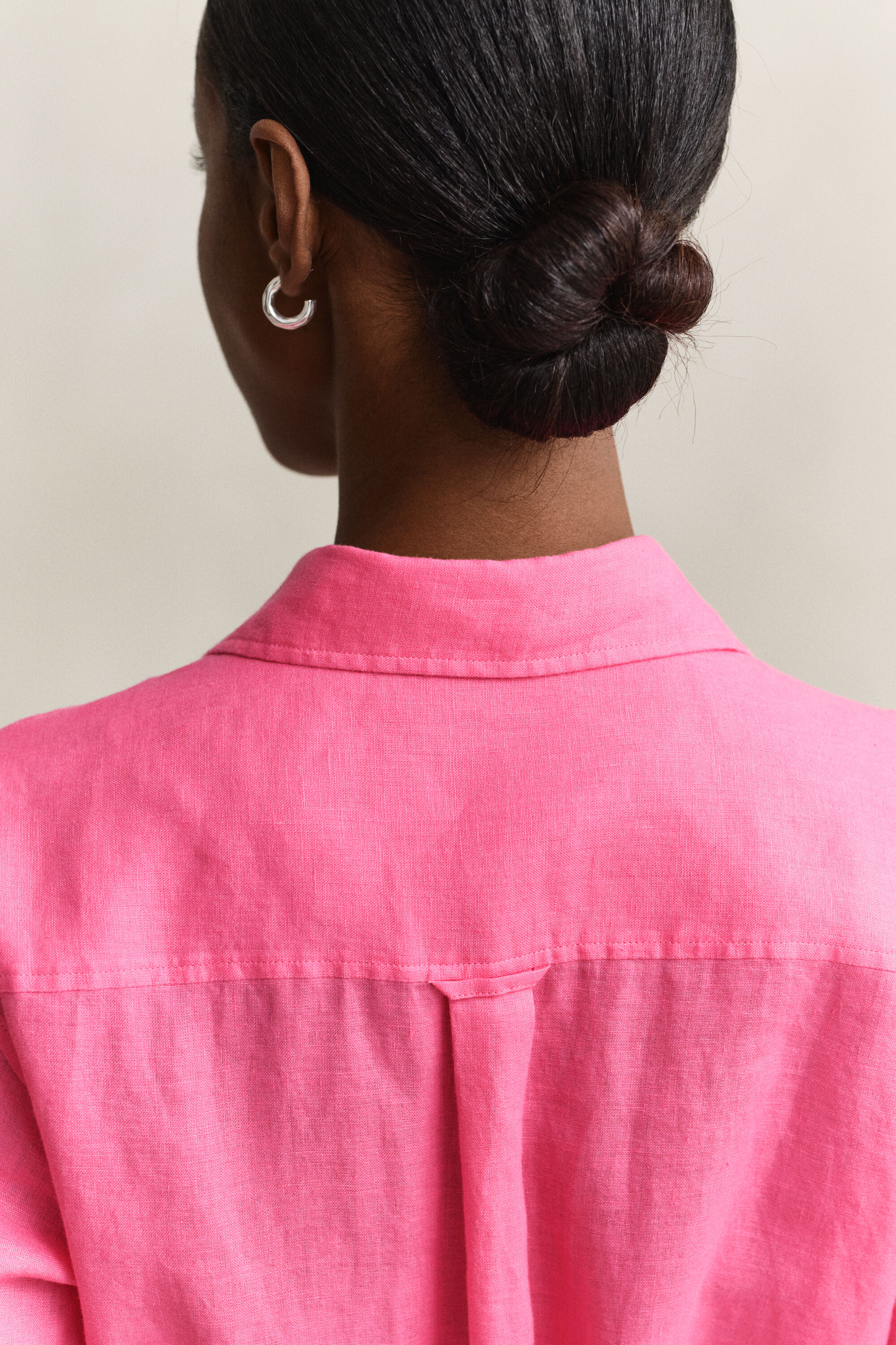 Hemdblusenkleid aus Leinen