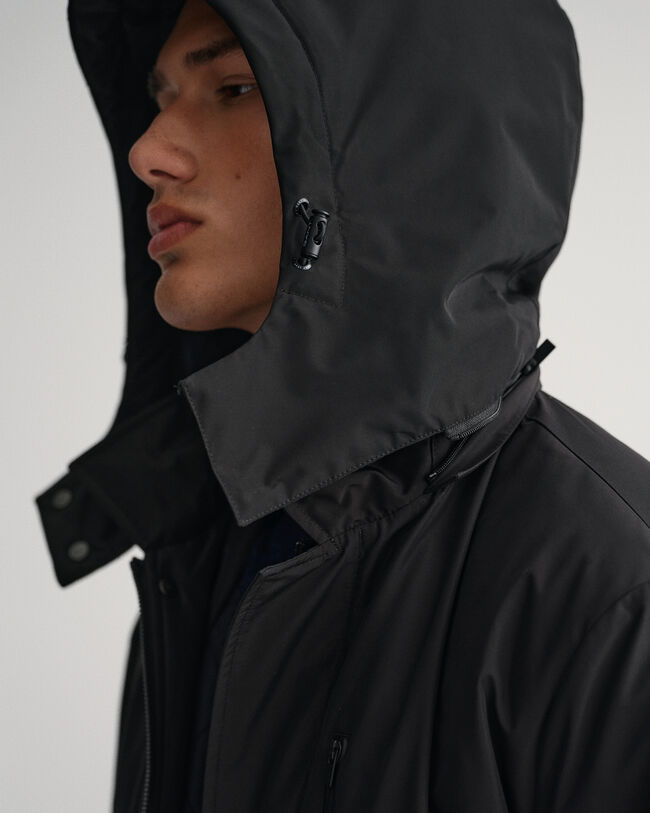 Wattierter Kurzmantel