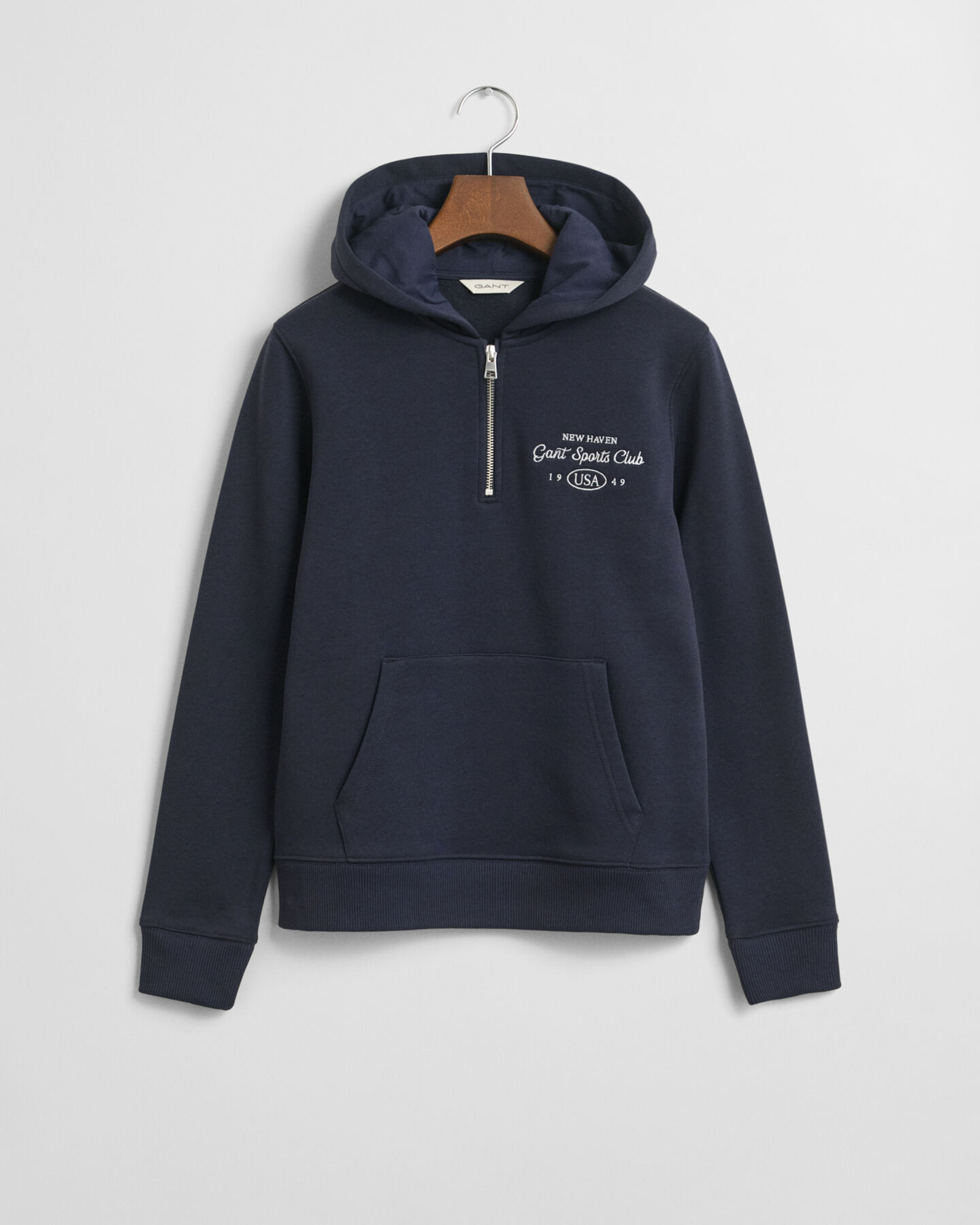 Teen Girls Sports Club Graphic Half-Zip Hoodie