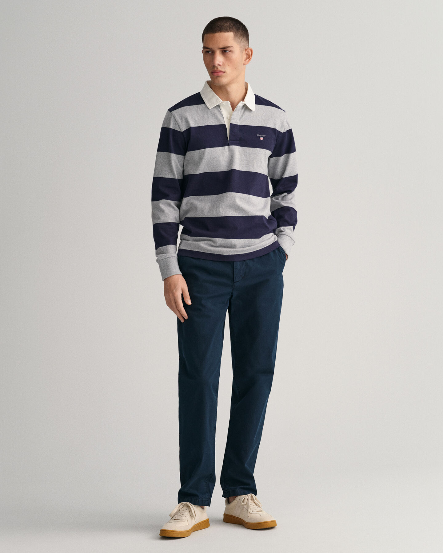 Allister Regular Fit Canvas Chinohose