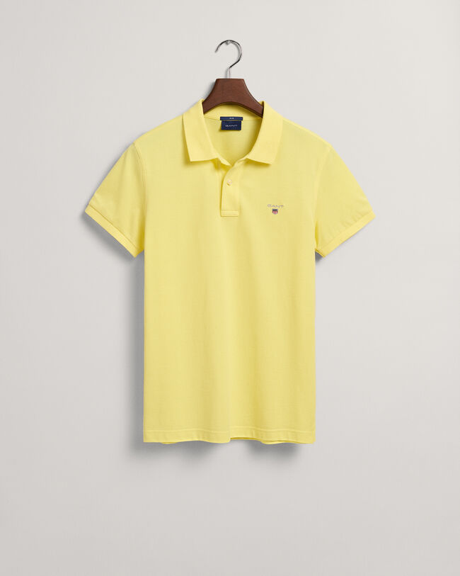 Original Slim Fit Piqu&eacute; Poloshirt