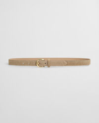 Ledergürtel aus Ponyfell