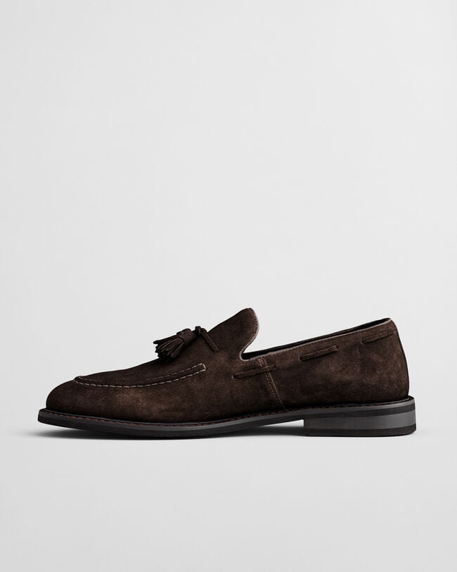 Lozham Loafer aus Veloursleder