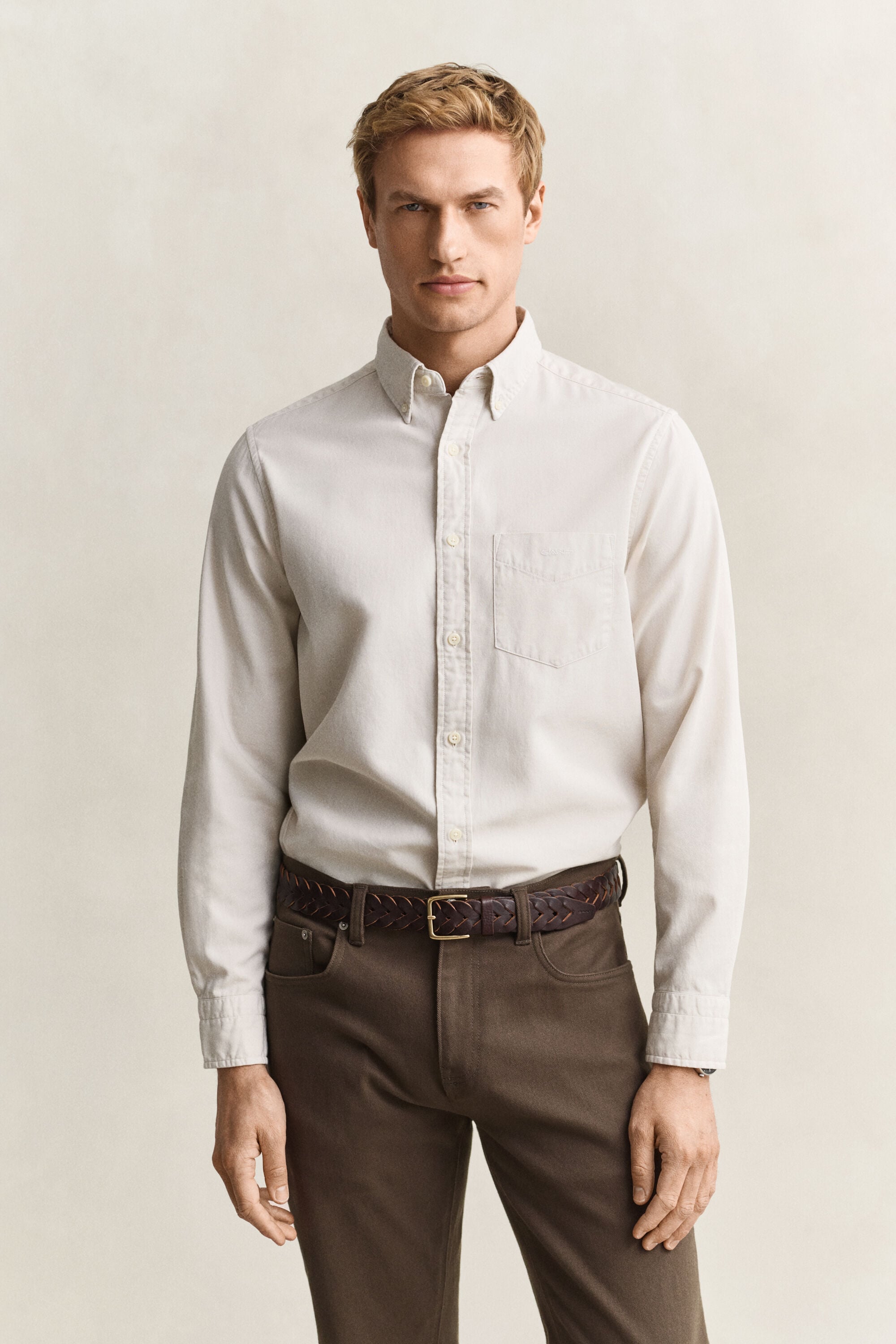 Regular Fit Twillhemd