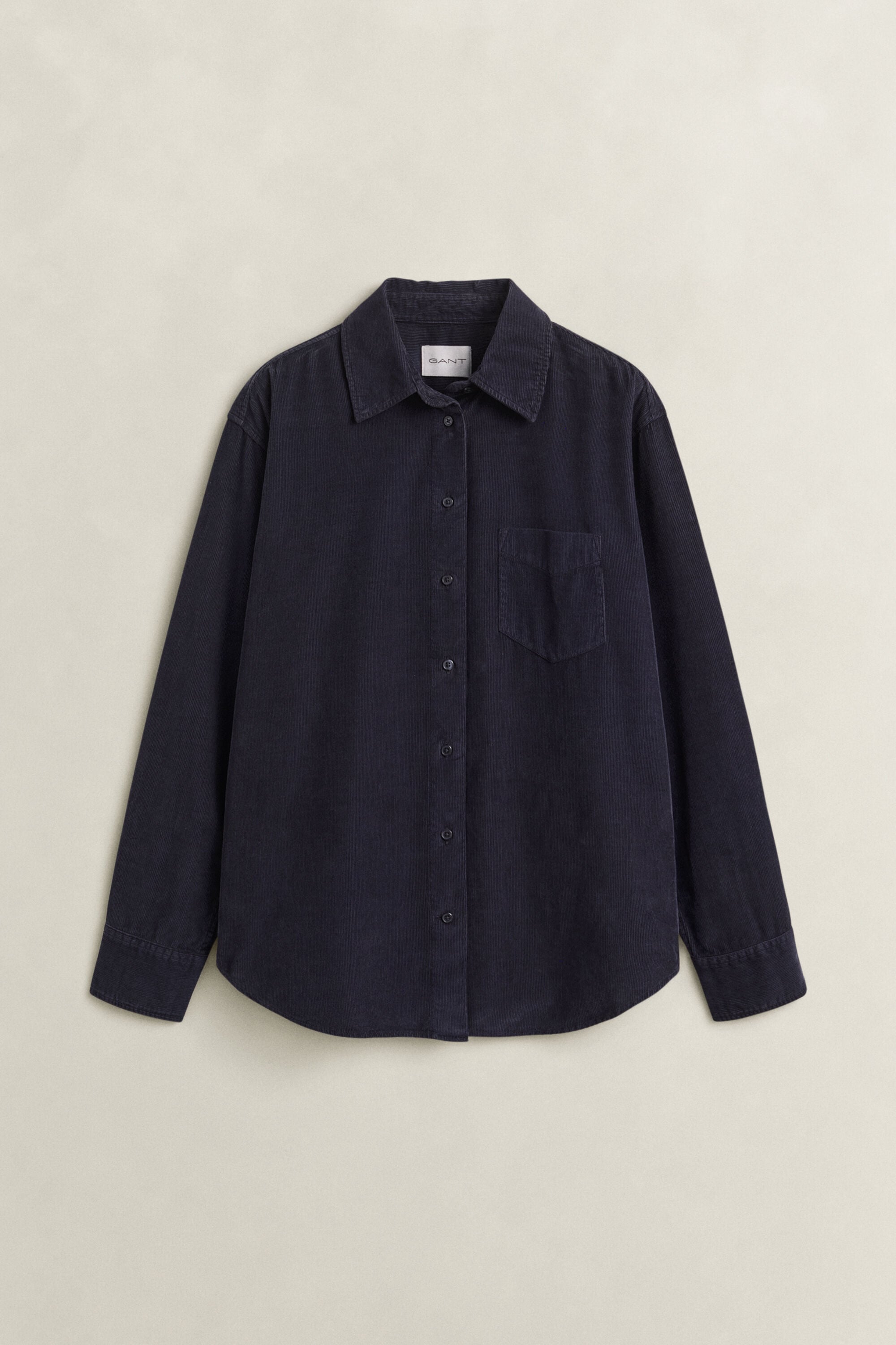 Relaxed Fit Cordbluse
