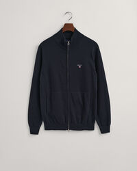 Classic Strickjacke aus Baumwolle mit Reißverschluss