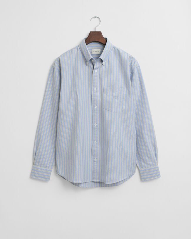 Relaxed Fit Heritage Oxford-Hemd mit Streifen