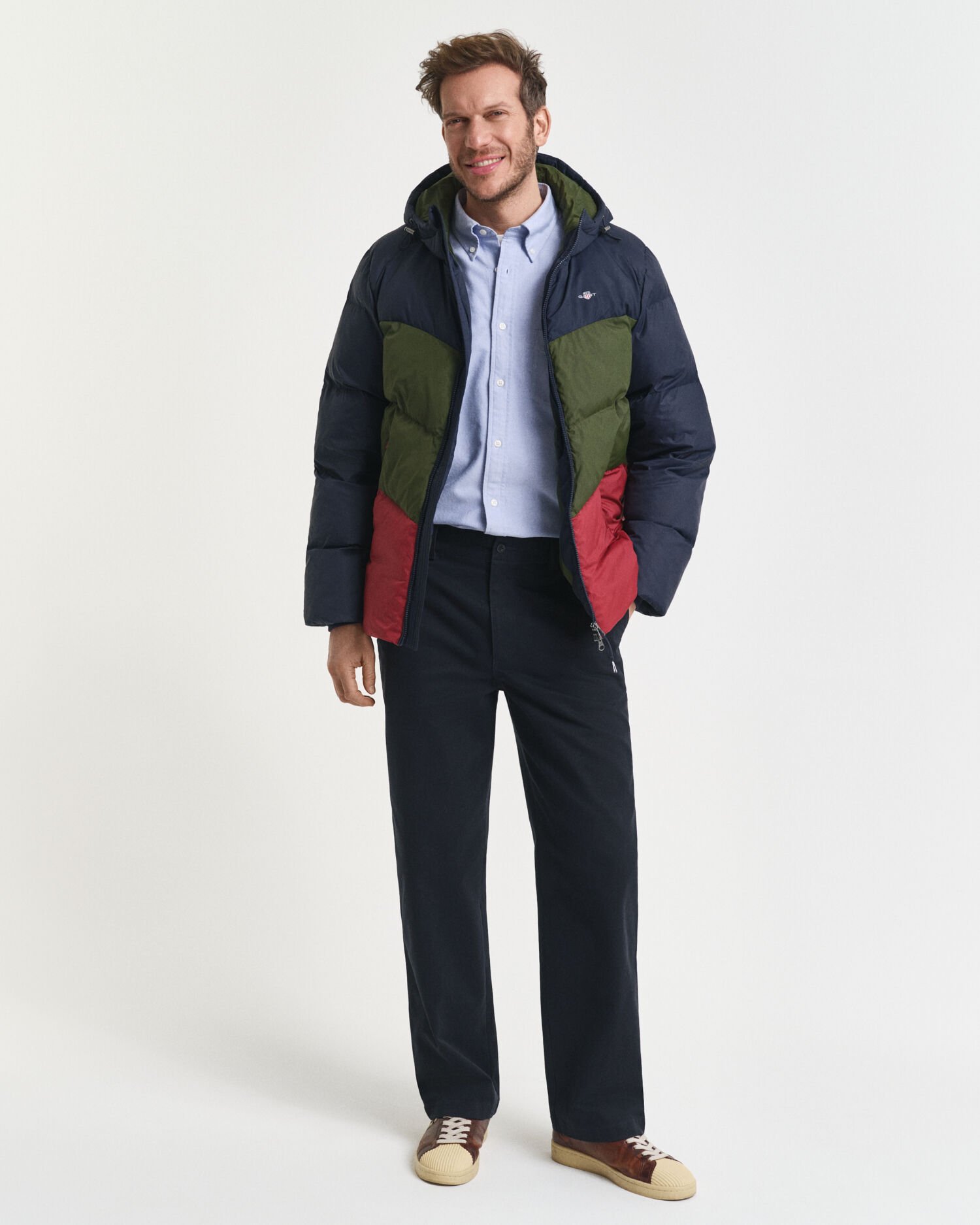 Color Blocked Active Cloud Jacke