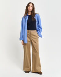 Relaxed Fit Bootcut-Chinohose