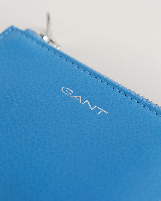 Leder-Gelenktasche mit Reißverschluss