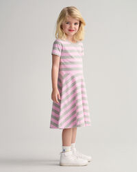 Girls Spin Dress mit Streifen