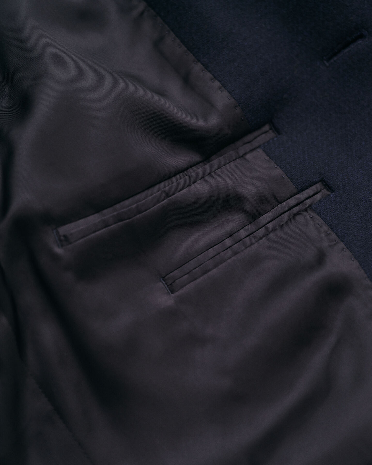 Tailored Fit Klassischer Woll Topcoat