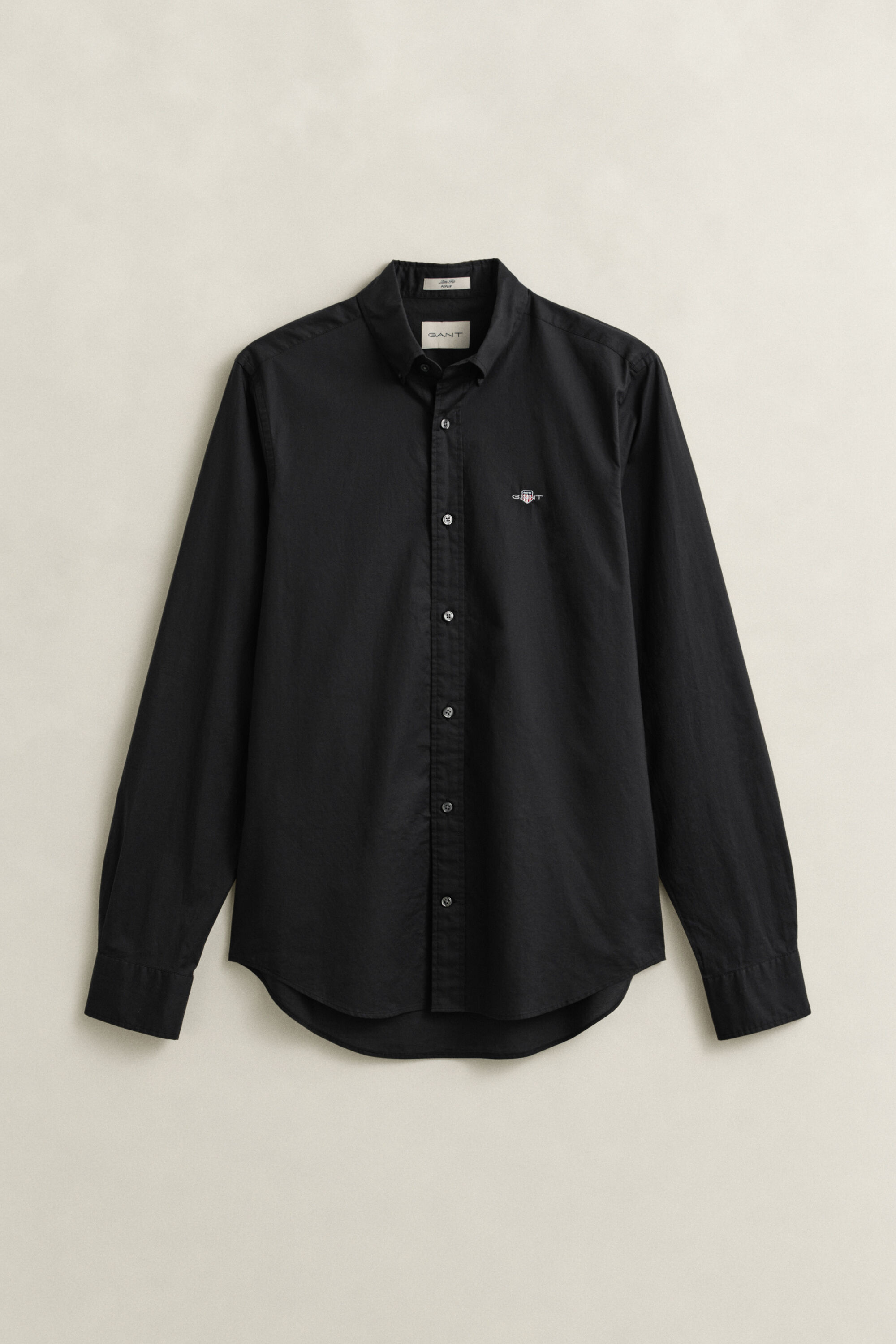 Slim Fit Classic Popeline Hemd