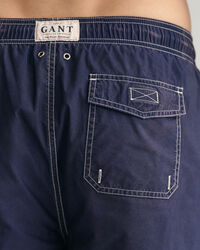 Classic Fit Sunfaded Badeshorts