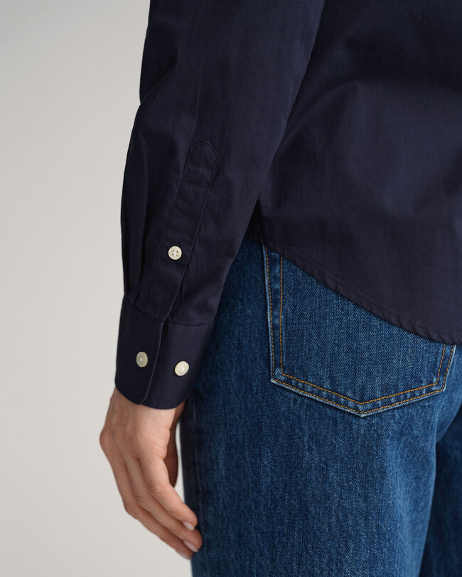 Regular Fit Broadcloth Bluse