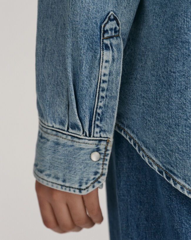Oversized Jeanshemd