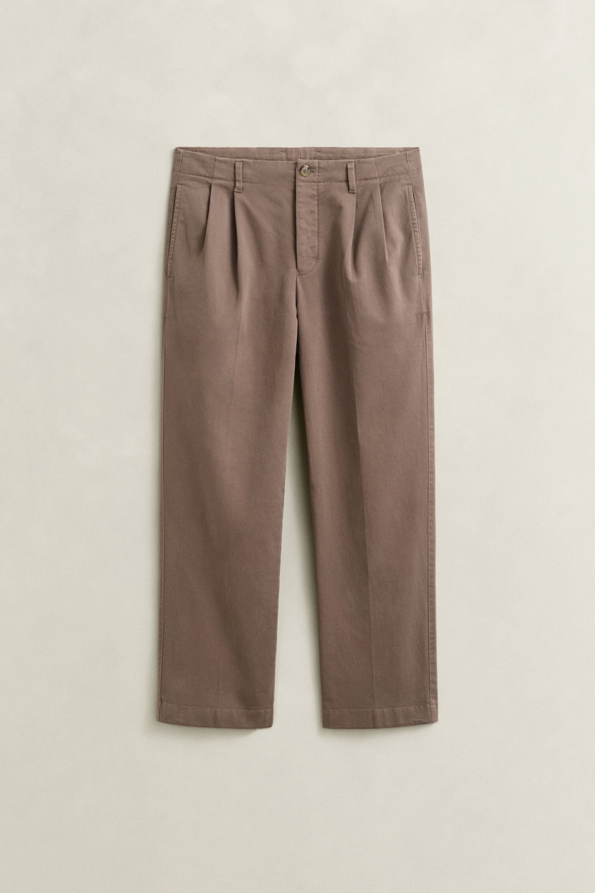 Chinohose aus angerauter Baumwolle