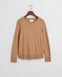 Feinstrick Rundhalspullover